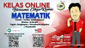 Kelas online CR 10Nov
